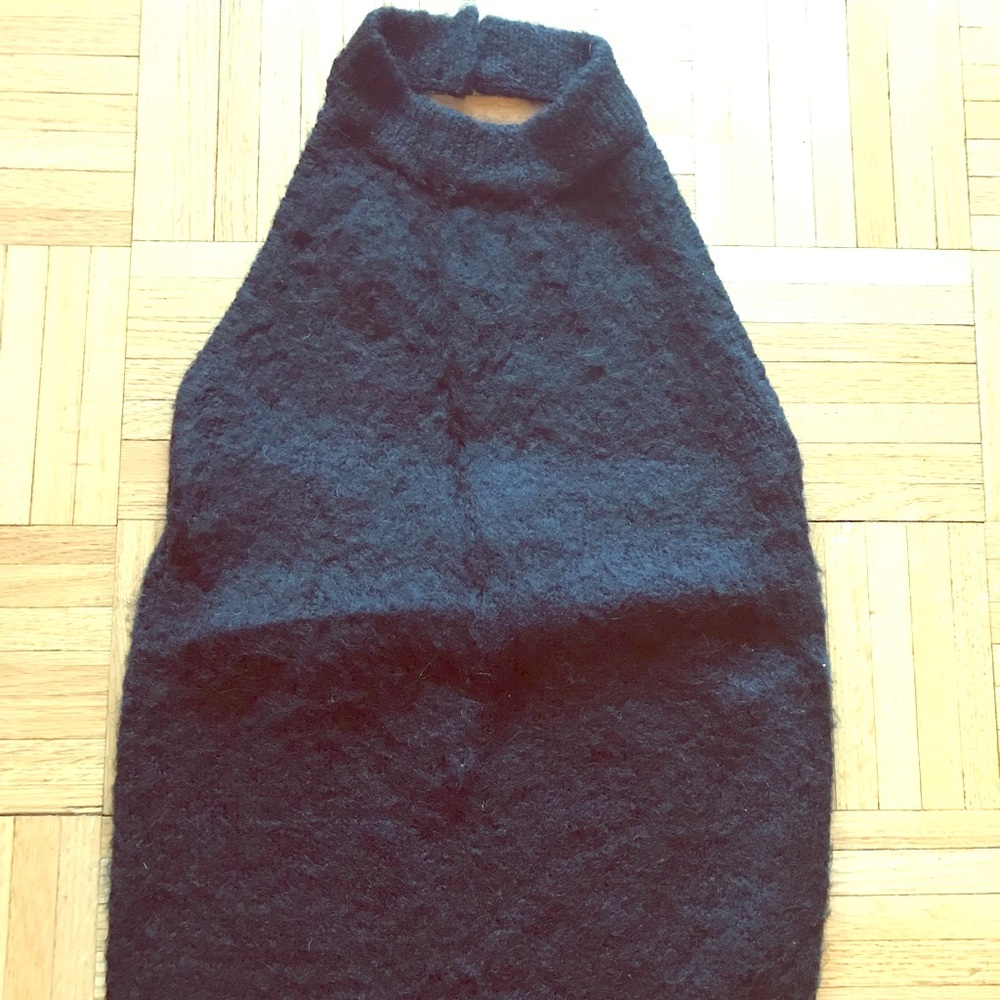 Mohair halter top